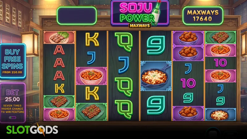 Soju Power Maxways Slot - Screenshot 