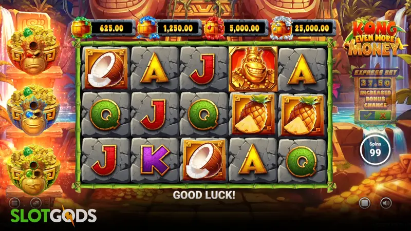 Kong Even More Money Slot - Screenshot 
