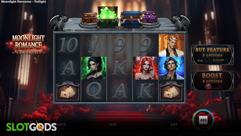 Moonlight Romance - Twilight Slot - Screenshot 