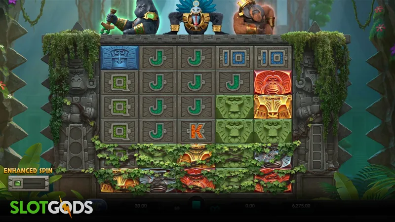 Monkey Gods of the Inca Slot - Screenshot 